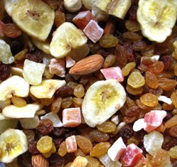 This macro photo of healthy trail mix - almost synonymous with the concept of eating healthy and natural health foods (Just pass the yogurt!) - was taken by photographer Sanja Gjenero of Zagreb, Croatia.